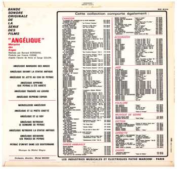 LP Michel Magne: Bande Sonore Originale De La Série Des Films Angélique Marquise Des Anges