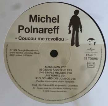 LP Michel Polnareff: Coucou Me Revoilou