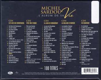 5CD/Caja Michel Sardou: L'album De Sa Vie