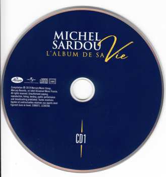 5CD/Caja Michel Sardou: L'album De Sa Vie
