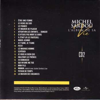 5CD/Caja Michel Sardou: L'album De Sa Vie