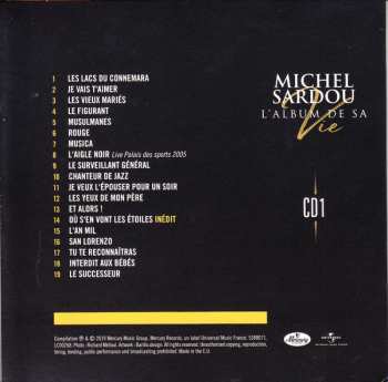5CD/Caja Michel Sardou: L'album De Sa Vie