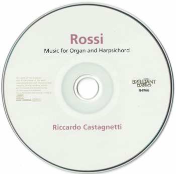 CD Michelangelo Rossi: Music For Organ And Harpsichord