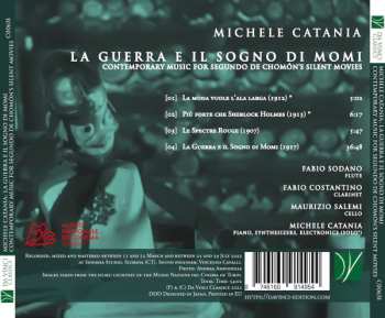 CD Michele Catania: La Guerra E Il Sogno Di Momi (Contemporary Music For Segundo De Chomón’s Silent Movies)