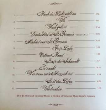 CD Michelle: L'Amour