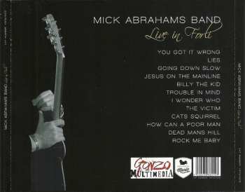 CD Mick Abrahams Band: Live In Forli