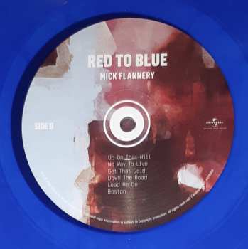 LP Mick Flannery: Red To Blue CLR | LTD