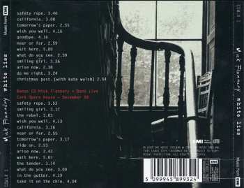 2CD Mick Flannery: White Lies DLX | LTD