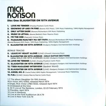 4CD/Caja Mick Ronson: Only After Dark The Complete MainMan Recordings