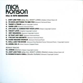 4CD/Caja Mick Ronson: Only After Dark The Complete MainMan Recordings