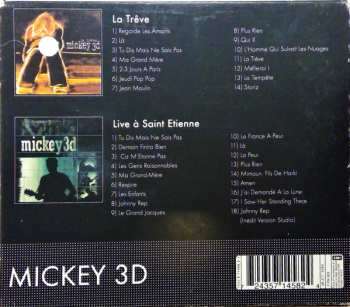 2CD/Caja Mickey 3D: La Trêve  / Live À Saint Etienne