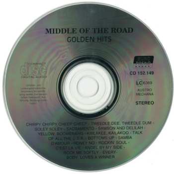 CD Middle Of The Road: Golden Hits