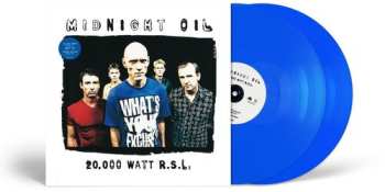 2LP Midnight Oil: 20,000 Watt R.S.L. CLR