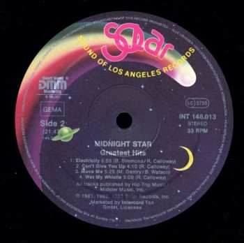 LP Midnight Star: Greatest Hits