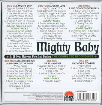 6CD/Caja Mighty Baby: At A Point Between Fate And Destiny (The Complete Recordings)