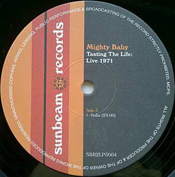 2LP Mighty Baby: Tasting The Life: Live 1971