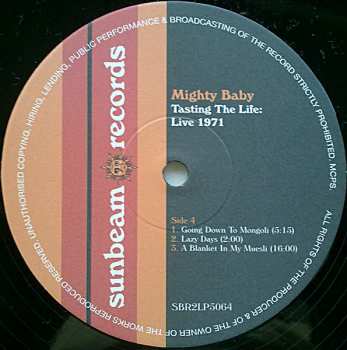 2LP Mighty Baby: Tasting The Life: Live 1971