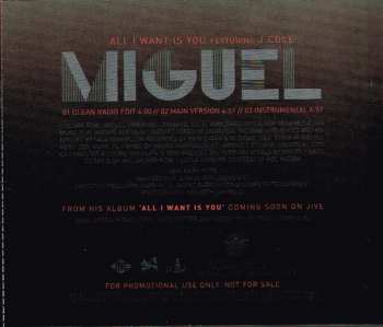 CD Miguel: All I Want Is You