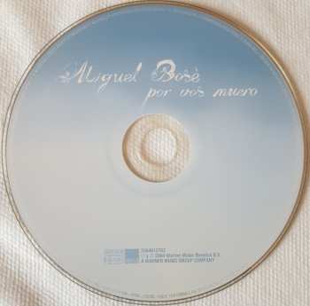 CD Miguel Bosé: Por Vos Muero