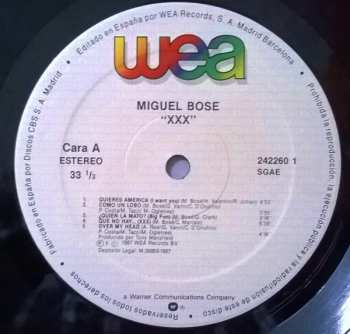 LP Miguel Bosé: XXX