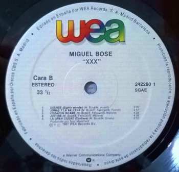 LP Miguel Bosé: XXX