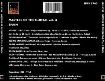 CD Regino Sainz De La Maza: Masters Of The Guitar Vol.4. Spain