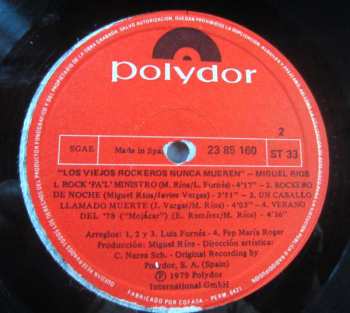 LP Miguel Ríos: Los Viejos Rockeros Nunca Mueren