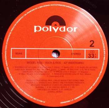 2LP Miguel Ríos: Rock & Rios (Edición 40º Aniversario) LTD