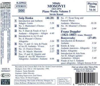 CD Kassai István: Piano Works Vol. 5 - Opera Transcriptions