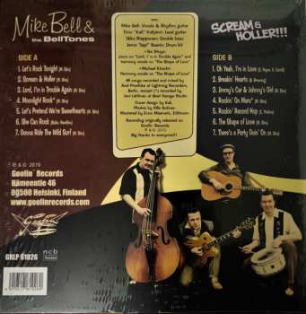 EP Mike Bell & The BellTones: Scream & Holler LTD