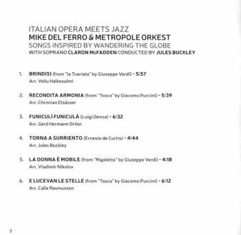CD Metropole Orchestra: Italian Opera Meets Jazz