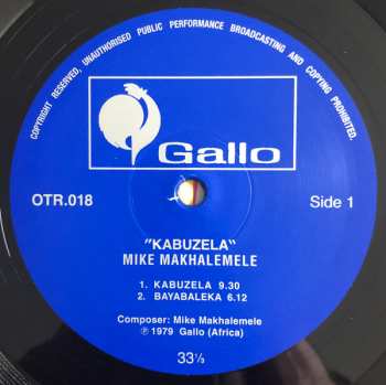 LP Mike Makhalemele: Kabuzela