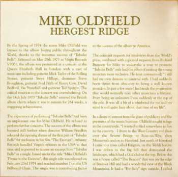 CD Mike Oldfield: Hergest Ridge