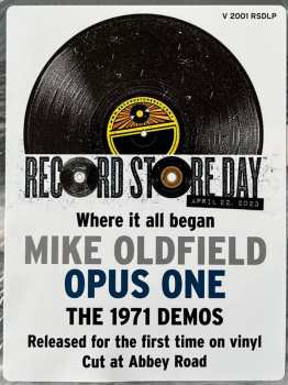 LP Mike Oldfield: Opus One LTD