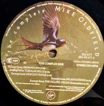 2LP Mike Oldfield: The Complete Mike Oldfield