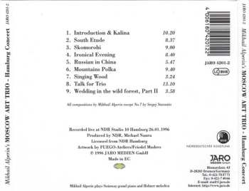 CD Moscow Art Trio: Hamburg Concert