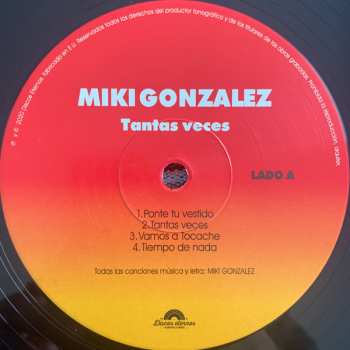 LP Miki González: Tantas Veces