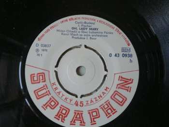 SP Milan Chladil: Oh, Lady Mary / Ten, Kdo Ti Odešel