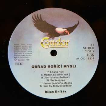 2LP Milan Knížák: Obřad Hořící Mysli