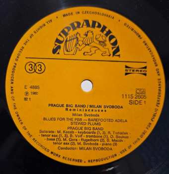 LP Prague Big Band: Reminiscences