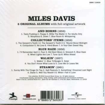 5CD/Caja Miles Davis: 5 Original Albums