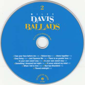 4CD Miles Davis: Ballads
