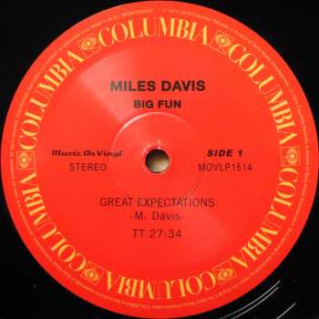 2LP Miles Davis: Big Fun