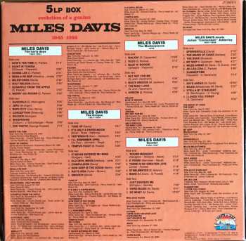5LP/Caja Miles Davis: Evolution Of A Genius 1945-1958