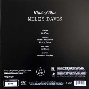 2LP/Caja Miles Davis: Kind Of Blue LTD | NUM | DLX