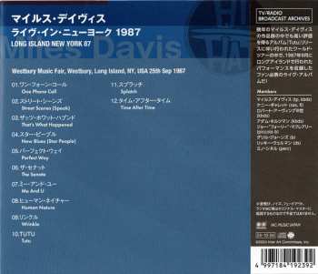 CD Miles Davis: Long Island New York 1987