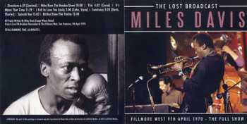 CD Miles Davis: The Lost Broadcast (Fillmore West 9th April 1970 - The Full Show)