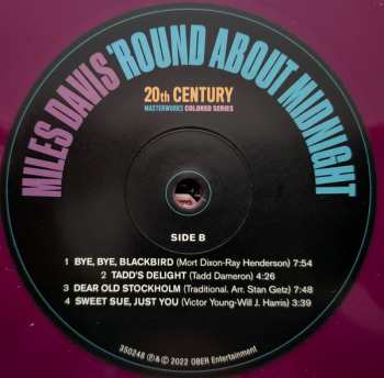 LP Miles Davis: Round About Midnight