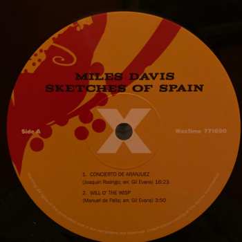 LP Miles Davis: Sketches Of Spain LTD