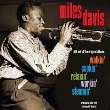 5LP/Caja Miles Davis: Walkin', Cookin', Relaxin', Workin', Steamin' 